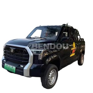 Camioneta Eléctrica Blanca de 4 Plazas, Vehículo de Carga Mini de Nueva Energía con Portaequipajes - Product Image 6