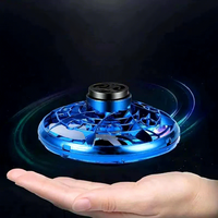 Objeto Volador Inductivo para Niños, OVNI de Plástico Personalizado, Boomerang, Giroscopio, Juguetes Antiestrés, Juguete Giratorio Luminoso para Niños y Niñas