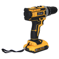 GOLDMOON Perceuse électrique sans fil 24V 48V Tournevis au lithium rechargeable sans balais Perceuse électrique à batterie Outil électrique
