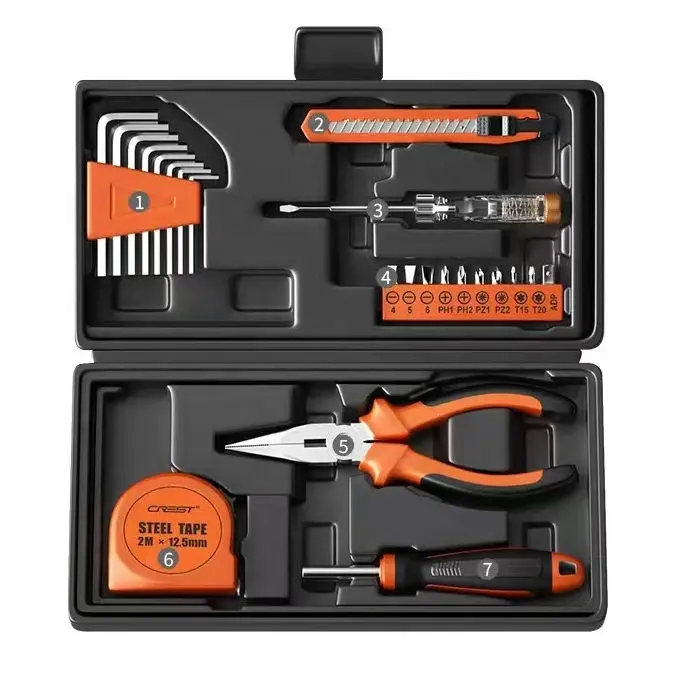Multi-functional Household Toolbox Hardware Tools Kits Manual Comprehensive Maintenance Group Set