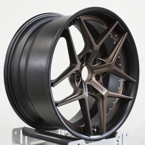 ล้อฟอร์จ 2 ชิ้น น้ำหนักเบา รุ่น Flrocky New สำหรับรถแข่ง ขนาด 20/22 นิ้ว 5x120 PCD สำหรับรถเทสล่า รุ่น S/X - Product Image 2