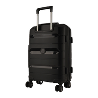 Set Koper Perjalanan PP 3 Buah Baru dari Pabrik, Roda 4*360 Derajat, Trolley Aluminium, untuk Unisex