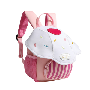 Zainetto all'Ingrosso per Bambini Piccoli e in Età Prescolare, Mini Borsa da Scuola Cartone Animato Carino Animale a Fungo 3D con Sistema Anti-smarrimento per Bambini dai 2 ai 5 Anni - Product Image 3