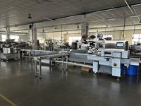 Máquina de Envasado Horizontal Multifuncional Tipo Almohada con Control Servo RHZRL430 para Pan, Galletas, Jabón y Cubiertos