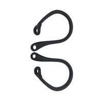 Crochets d'oreille en silicone pour accessoires Apple Air Pods Pro, anti-chute, support pour écouteurs Airpods Pro 3/4, crochets d'oreille sportifs