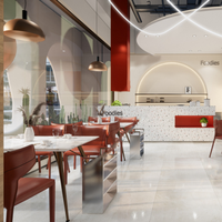 Solution EPC clé en main pour la conception de restaurants, planification de la disposition intérieure, approvisionnement direct en matériaux en usine, construction sur site