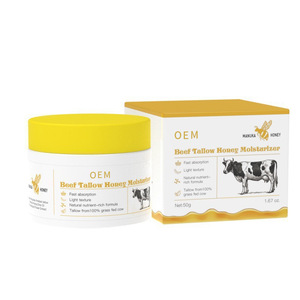 Crema Hidratante de Miel y Grasa de Res Personalizada 50g, Hidratante y Blanqueadora <span class=keywords><strong>Facial</strong></span> y Corporal para Mujeres y Hombres - Product Image 6