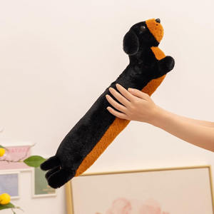 Peluche di Bassotto Morbidissimo, Giocattolo a Forma di Cane <span class=keywords><strong>Wiener</strong></span>, Cuscino Super Carino, Regalo Versatile Personalizzabile - Product Image 2