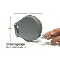 Corde à linge promotionnelle en PVC rétractable pour le lavage des vêtements d'intérieur et d'extérieur en gros