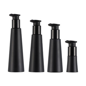 Botella de Plástico Transparente Cónica con Bomba, 30ml 100ml, Material de Empaque para Lociones Cosméticas y Cuidado de la Piel, Marca Minnie - Product Image 4