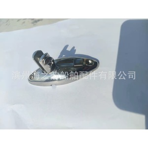 Charnière de pont de bateau 82x32mm en acier inoxydable pour remplacement et réparation de matériel marin - Product Image 1