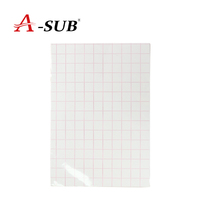 Papier blanc A-SUB de décalcomanie de glissière d'eau de laser A4 * 20 feuilles pour le transfert de surface dure de bureau