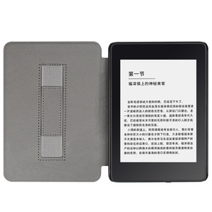 OEM Custom Smart Magnetic Back <span class=keywords><strong>Kindle</strong></span> Paperwhite Case para Paperwhite 6 pulgadas 6,8 pulgadas 7 pulgadas con soporte y correa de mano - Product Image 5