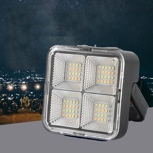 كشاف LED شمسي فائق السطوع IP65، مصنوع من البلاستيك ABS، زاوية إضاءة 120 درجة، مغناطيسي، طويل الأمد، للإضاءة الخارجية والتخييم - Product Image 1