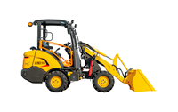 Wheel Loader L901H 1.95T, Bucket 0.25cbm, 18.2kW Mini untuk Konstruksi di Lokasi Kecil