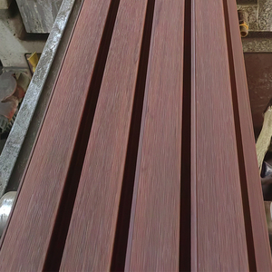 Gỗ Ngoài Trời rãnh Panel tường <span class=keywords><strong>Composite</strong></span> Ốp WPC Panel tường bên ngoài ốp - Product Image 1