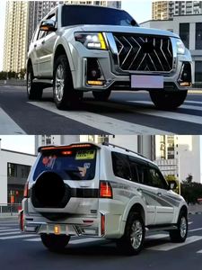 V93สำหรับมิตซูบิชิปาเจโร่ V98 V97 2015-2020บอดี้คิทอุปกรณ์เสริมรถยนต์ดัดแปลงกันชนไฟหน้ากรอบปีกท้ายรถรอบทิศทางสินค้าใหม่ทั้งหมด - Product Image 6