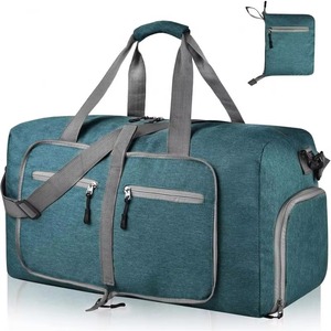 BSCICustom Heavy Duty Large Capacity Foldable Portable Duffle Suite <b>Case</b> Waterproof Cationic Oxford Fitness <b>Luggage</b> <b>Bag</b> - Product Image 5