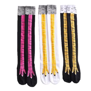 Calcetines <span class=keywords><strong>de</strong></span> pie <span class=keywords><strong>de</strong></span> <span class=keywords><strong>pollo</strong></span> para niños por encima <span class=keywords><strong>de</strong></span> la rodilla, calcetines adelgazantes ligeramente comprimidos, <span class=keywords><strong>medias</strong></span> <span class=keywords><strong>de</strong></span> cuatro longitudes con calcetines <span class=keywords><strong>de</strong></span> pantorrilla para el invierno - Product Image 5