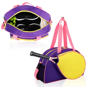 חדש עיצוב צבעוני טניס כתף תיק חיצוני טניס חדר כושר תיק