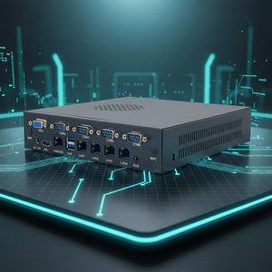 ขายตรงจากโรงงาน มินิพีซีอุตสาหกรรม รองรับจอแสดงผลคู่ รองรับเสียงแบบสองช่องทาง รองรับ <span class=keywords><strong>Windows</strong></span> 7/8/<span class=keywords><strong>10</strong></span>/11 - Product Image 1