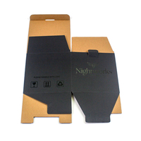 Boîte cadeau carrée en carton ondulé écologique portable en gros avec couleur personnalisée, style dossiers réutilisable et recyclable