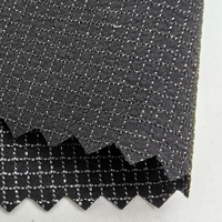 Tissu élastique à quatre côtés en nylon polyester 40D * 90D, maille de 0,2 cm, résistant à l'usure, pour vêtements d'extérieur