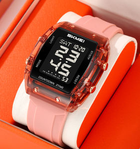 <span class=keywords><strong>Reloj</strong></span> de Pareja SKMEI 2409-2410, NUEVO, <span class=keywords><strong>Reloj</strong></span> <span class=keywords><strong>Digital</strong></span> Unisex con Correa de Silicona, Cronómetro Rectangular, <span class=keywords><strong>Reloj</strong></span> Deportivo - Product Image 1