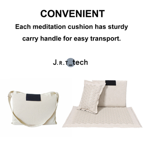 Eco Akupunktur Massage Akustik Shakti 100% Baumwolle Yoga Akupressur Kissen und Ganzkörper Akupressur Matte Massage Entspannung - Product Image 5