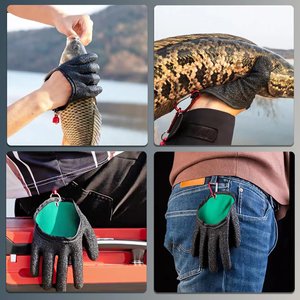 Gants de pêche avec aimant de libération rapide, gants de pêche professionnels pour pêcheurs, gants de pêche à séchage rapide, antidérapants - Product Image 5