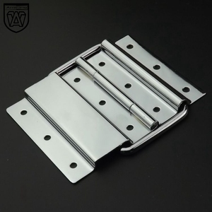 Bisagra de Soporte de Hierro Anwang 100x130mm Cromada para Puerta de Armario - Product Image 4