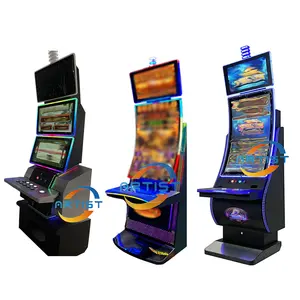 2024 phổ biến trực tiếp bán kỹ năng trò chơi Tủ trò chơi video máy với ideck màn hình cảm ứng ba và loa bảng trò chơi Arcade máy