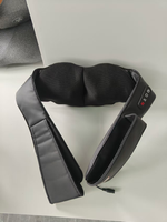 Multifunktionales Nackenmassagegerät mit 6D-Knetfunktion, Zeitsteuerung, Kabellosem Faltbarem Design, Anpassbar für Zuhause und Auto