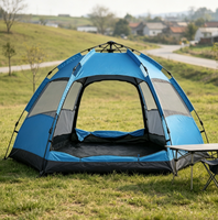 Tente portable pratique RAYCIN pour les vacances en famille en plein air, les randonnées, les pique-niques, le camping et les loisirs