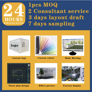 Nhà di động cao cấp 3-4 phòng ngủ, có thể mở rộng, làm từ container 20ft 40ft, biệt thự thép lắp ghép nhỏ gọn, nhà di động gấp gọn cao cấp - Product Image 6