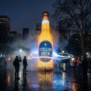 Chope à bière géante gonflable promotionnelle en PVC pour la publicité et la décoration de bars et de fêtes - Product Image 6