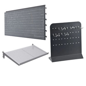 Support d'affichage en tôle perforée sur mesure pour magasin de détail <span class=keywords><strong>avec</strong></span> services de poinçonnage, pliage, découpe laser et soudage - Product Image 3