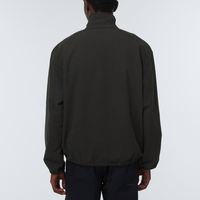 Veste pour homme avec logo personnalisé OEM Veste pour entraîneur à col montant doublée en toile lourde avec poches cargo Veste de travail de créateur pour homme