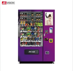Máquina Expendedora de Bebidas y Snacks 24 Horas con Pantalla Publicitaria, Modelo JC-VM-60C(V22) para Exteriores, Máquina de Autoservicio - Product Image 4
