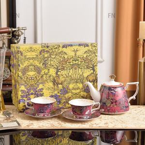 Juego de Té de Porcelana con Diseño de Animales de Lujo Europeo - Product Image 4