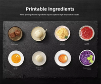 Printer Makanan 3D Otomatis untuk Label Kue Cokelat, Pembuat Cokelat Multi-formulasi untuk Restoran Bintang Michelin