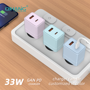 Caricatore Rapido EU 3-Pin da 33W, Caricatore da Muro con 2 Porte USB e Power Delivery per Telefono e Tablet, <span class=keywords><strong>Adattatore</strong></span> Standard <span class=keywords><strong>Britannico</strong></span> CE ROHS - Product Image 4