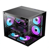 Venta al por Mayor de Computadoras de Escritorio para Juegos, con Procesador I3 12100/I5 12400, Placa Base H610m, 16G DDR4, M.2, RX580