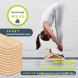 Tabla Inclinada Portátil de Madera Ajustable para Estiramiento de Pantorrillas y Soporte de Pies, Ideal para Uso en Casa, Gimnasio, Oficina y Fisioterapia al Aire Libre - Product Image 4