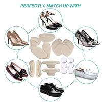 Coussinets de talon en mousse autocollants antidérapants pour chaussures amples – Inserts confortables et souples