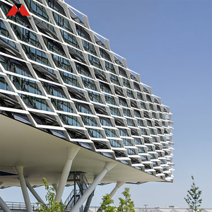 Paneles de Fachada de Aleación de Aluminio Perforados, Brillantes, Impermeables y Anticorrosivos para Revestimiento de Paredes Exteriores de Edificios - Centro Comercial, Villa, Hotel - Product Image 6