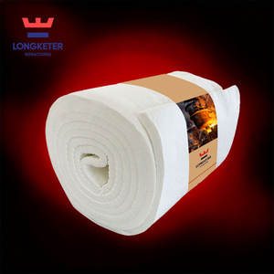 Muestra Gratuita de Manta de Fibra Cerámica 1260C para Aislamiento Refractario de Hornos, Espesor de 6-60 mm - Product Image 1