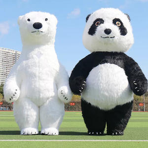 Disfraces Inflables <span class=keywords><strong>de</strong></span> <span class=keywords><strong>Panda</strong></span> Gigante, Papá Noel, <span class=keywords><strong>Oso</strong></span> Polar, Muñeco <span class=keywords><strong>de</strong></span> Peluche para Adultos, Trajes Festivos <span class=keywords><strong>de</strong></span> Carnaval, Regalos Promocionales, 2/2.6/3m - Product Image 5