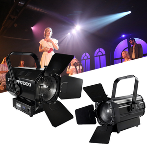 Igracelite 200W/400W LED RGBAL Zoom Fresnel Luce da Studio per Chiesa e Palcoscenico Teatrale - Product Image 1