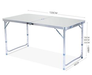 Bàn Hình Chữ Nhật Gấp Đa Năng Với 2 Ghế <span class=keywords><strong>4</strong></span> Ghế Bàn Cắm Trại Dễ Dàng - Product Image 1